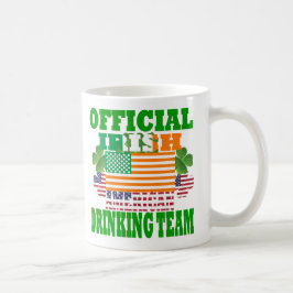 Officiell Irish American drink Team Kaffemugg