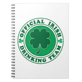 Officiell-Irish-Drinking Team Anteckningsbok