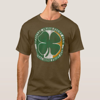 Officiell irländsk slagsmålklubbst patrick's day tee