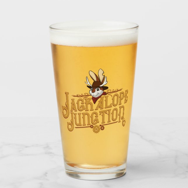 Officiell Jackalope Junction Tumbler Glaskopp (Framsida fylld)
