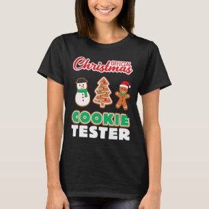 Officiell jul Cookie Tester T Julafton Cute Toddl Shirt