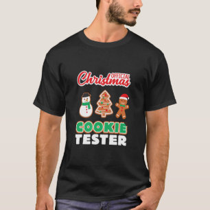 Officiell: Jul Cookie Tester T Shirt Julafton Cute