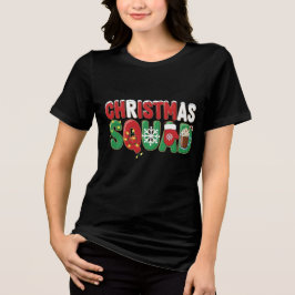 Officiell julgruppsmedlem | Rolig festlig Ty T Shirt