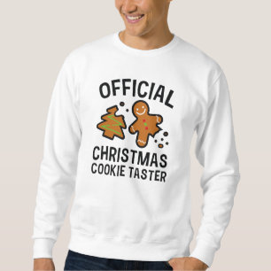 Officiell-julklapp för Cookie Taster Lång Ärmad Tröja