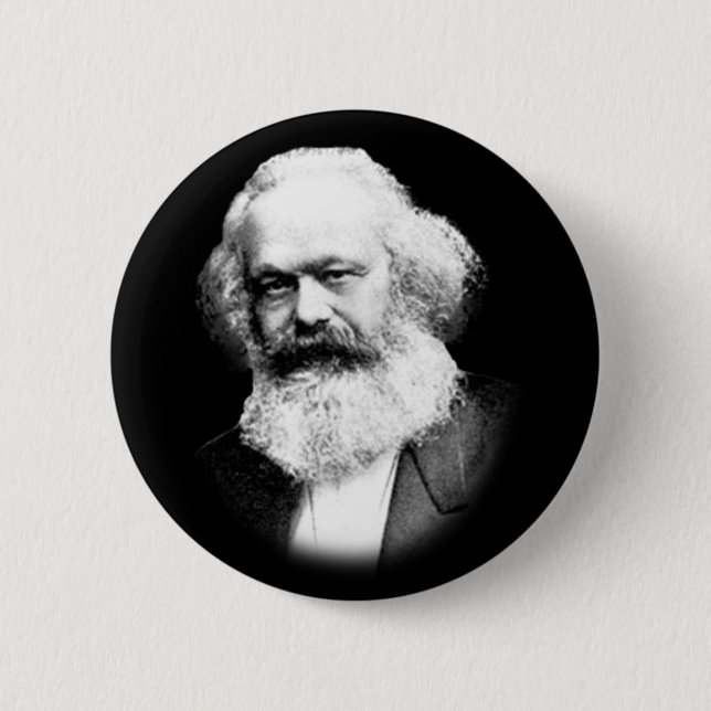 officiell Karl Marx-knapp Knapp (Framsida)