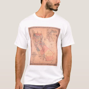 Officiell karta av Kalifornien T-shirt