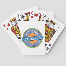 Officiell kattälskare casinokort