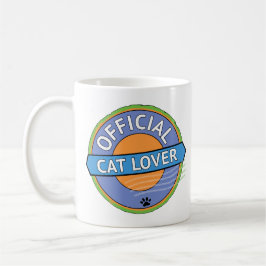 Officiell kattälskare kaffemugg