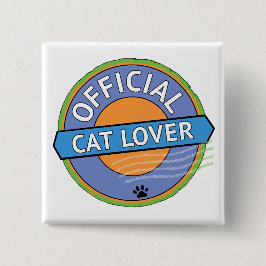 Officiell kattälskare knapp