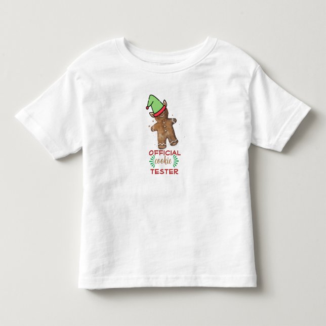 "Officiell kex-testare" Pejamas T-shirt (Framsida)