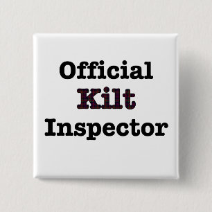 Officiell Kiltinspektör Knapp