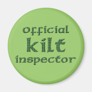 Officiell Kiltinspektör Magnet