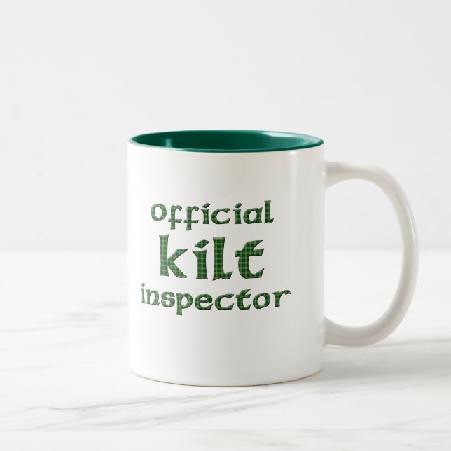 Officiell Kiltinspektör Två-Tonad Mugg (Höger)