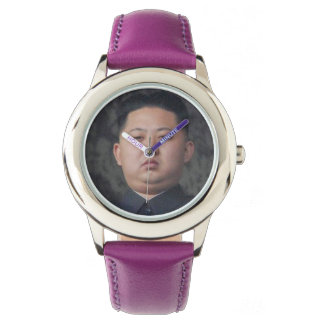 officiell kim jong un wwatch armbandsur