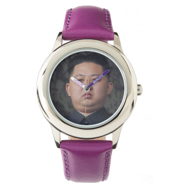 officiell kim jong un wwatch armbandsur (Framsida)