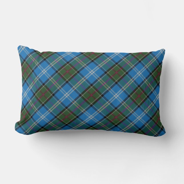 Officiell Kirkpatrick-tartan kastkudde Lumbarkudde (Framsida)