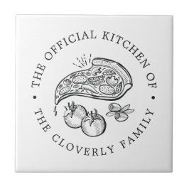Officiell Kitchen | Pizza Theckes Service Kakelplatta