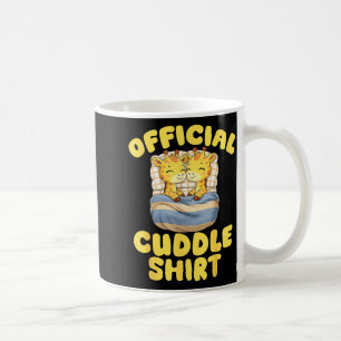Officiell Kram Mysiga Giraffer Par Valentines Da Kaffemugg