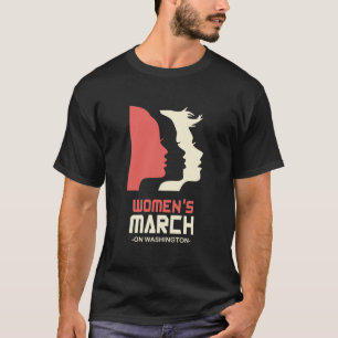 Officiell Kvinnor i mars 2017 T Shirt