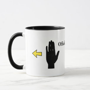 Officiell Lämnat Mugg
