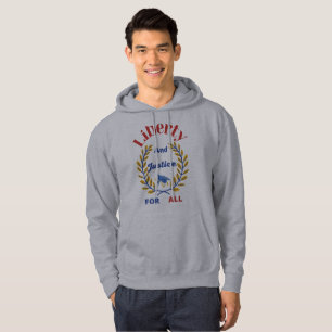 Officiell Liberty and Justice for All Collection 2 Hoodie