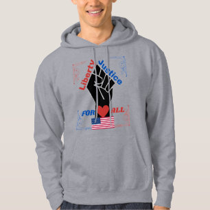 Officiell Liberty and Justice for All Collection Hoodie