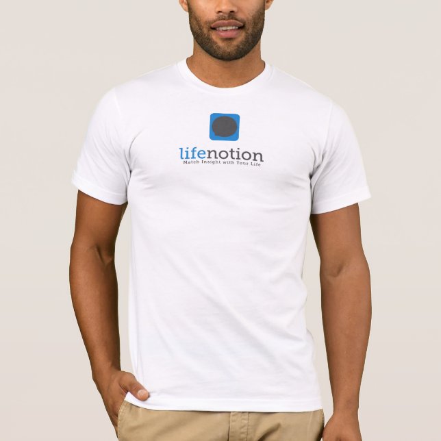 Officiell LifeNotion logotypskjorta Tee Shirt (Framsida)