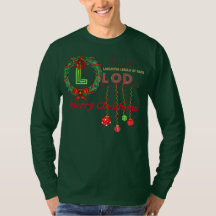 OFFICIELL LLOD CHRISTMAS LONGSLEEVE GRÖNT