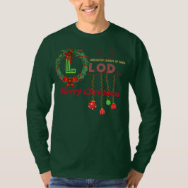 OFFICIELL LLOD CHRISTMAS LONGSLEEVE GRÖNT T SHIRT