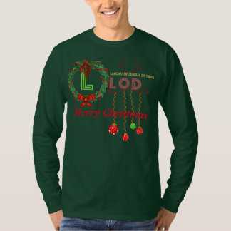 OFFICIELL LLOD CHRISTMAS LONGSLEEVE GRÖNT T SHIRT