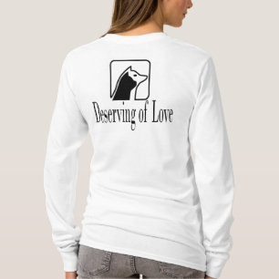 Officiell logotyp för det Amanda fundamentet T-shirt