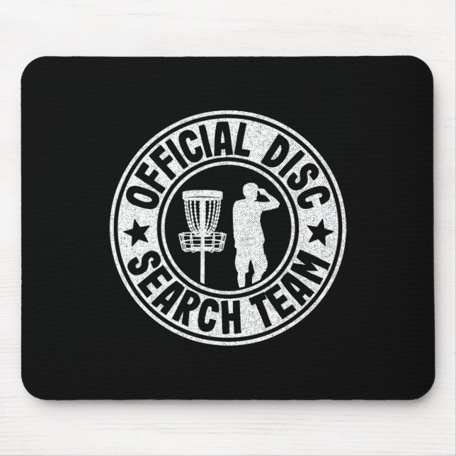Officiell logotyp för Disc Search Team Frisbeegolf Musmatta (Framsidan)