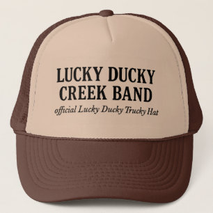 Officiell Lucky Ducky Trucky Hatt-Ord endast Keps