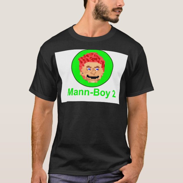 Officiell Mann-Pojke skjorta! T-shirt (Framsida)