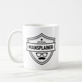 Officiell Mansplainer Mugg
