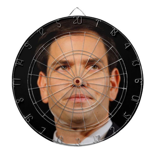 officiell marcorubio dartboard piltavla (Framsidan)