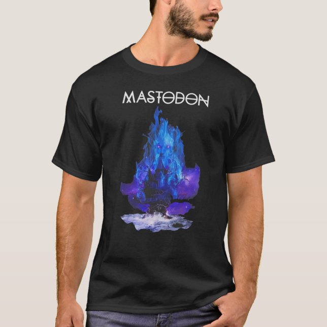 Officiell Mastodon Diamond i Witch House Vinta T Shirt (Framsida)