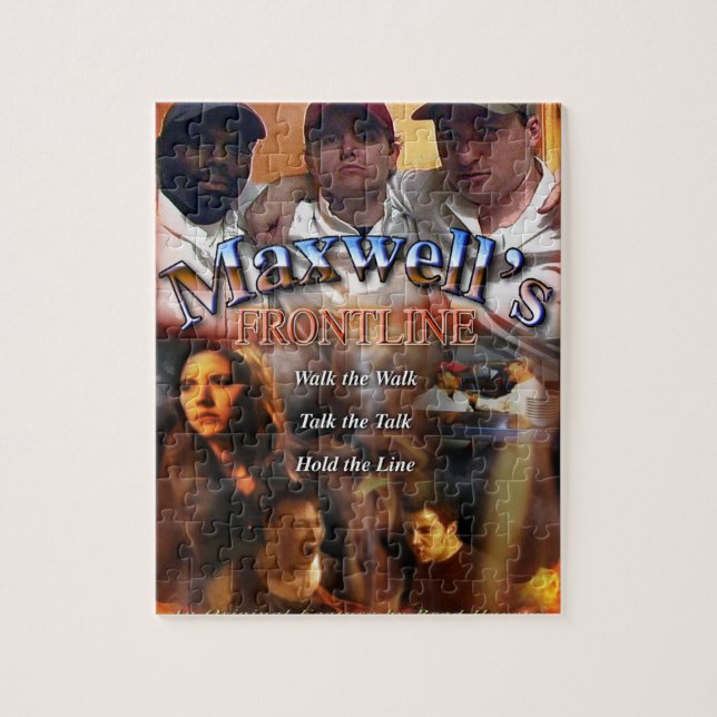 Officiell Maxwells Frontline Poster på en Pussel (Vertikal)