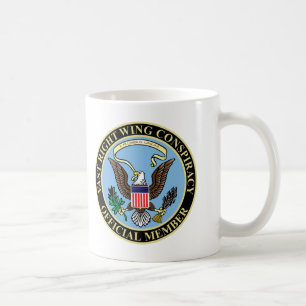Officiell medlem av den Vast right wingkomplotten Kaffemugg