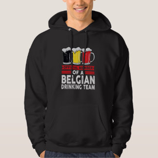 officiell medlem i ett belgiskt drickslag (belgisk hoodie