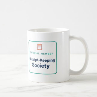 Officiell medlem i Föreningen för att Spara Kvitto Kaffemugg