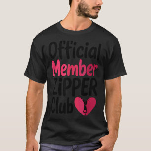 Officiell medlem Zipper Club, Öppen Hjärt Bypass K T Shirt
