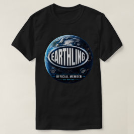 Officiell medlemsdesign för jordbo t shirt