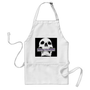 Officiell Metall Mastication Cooks Apron Förkläde