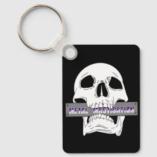 Officiell Metall Mastication Nyckelring