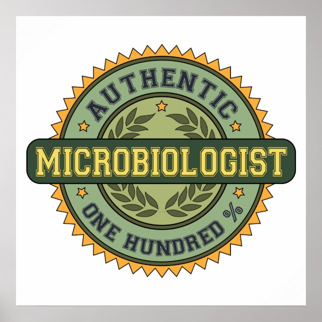 Officiell mikrobiolog poster (Framsidan)