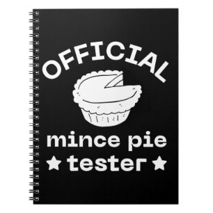 Officiell Mince Tester Anteckningsbok