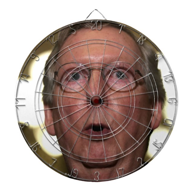 officiell Mitch McConnell dartboard Darttavla (Framsidan)