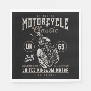 Officiell motorcykel Classic Pappersservett