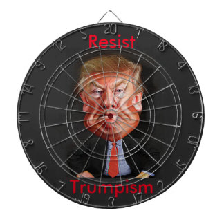 officiell motstånd trumpism darttavla